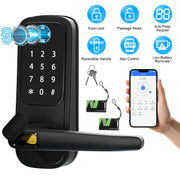 Smart Door Lock with Handle Fingerprints