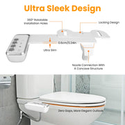 Bidet Attachment for Toilet