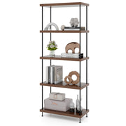 2/3/4/5-Tier Multipurpose Display Rack with Metal Frame-5-Tier