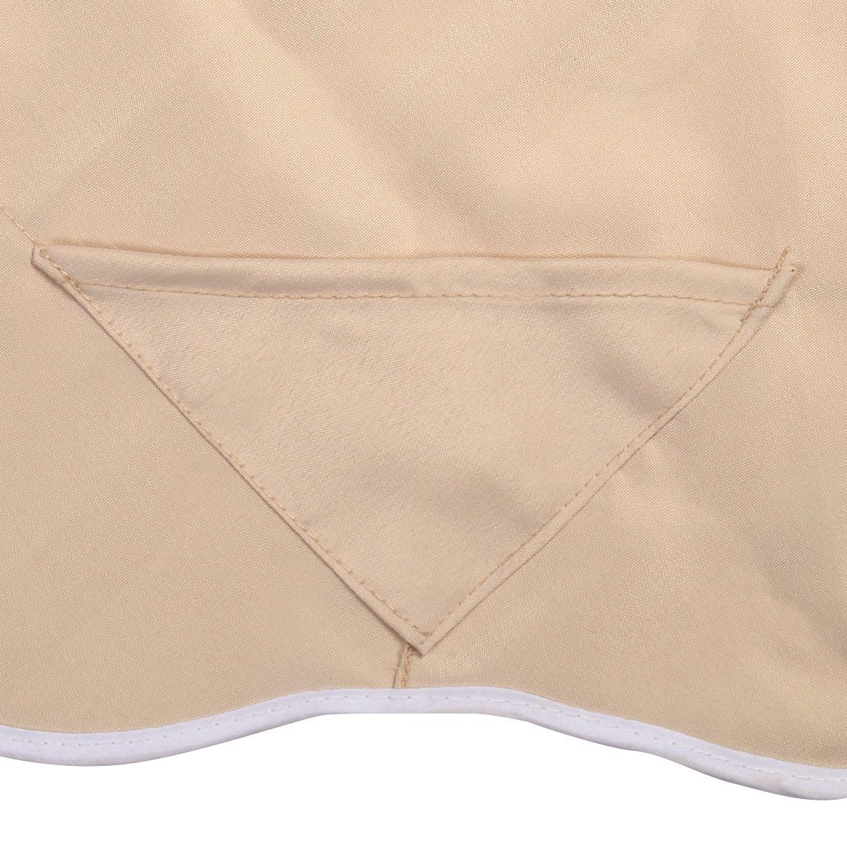 75 x 52 Inch Swing Top Canopy Replacement Cover-Beige