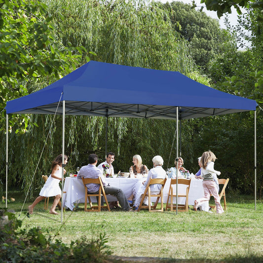 10 x 20 Feet Adjustable Folding Heavy Duty Sun Shelter with Carrying Bag