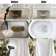 1400W Multipurpose Pressurized Steam Cleaner With 17 Pieces Accessories-Gray