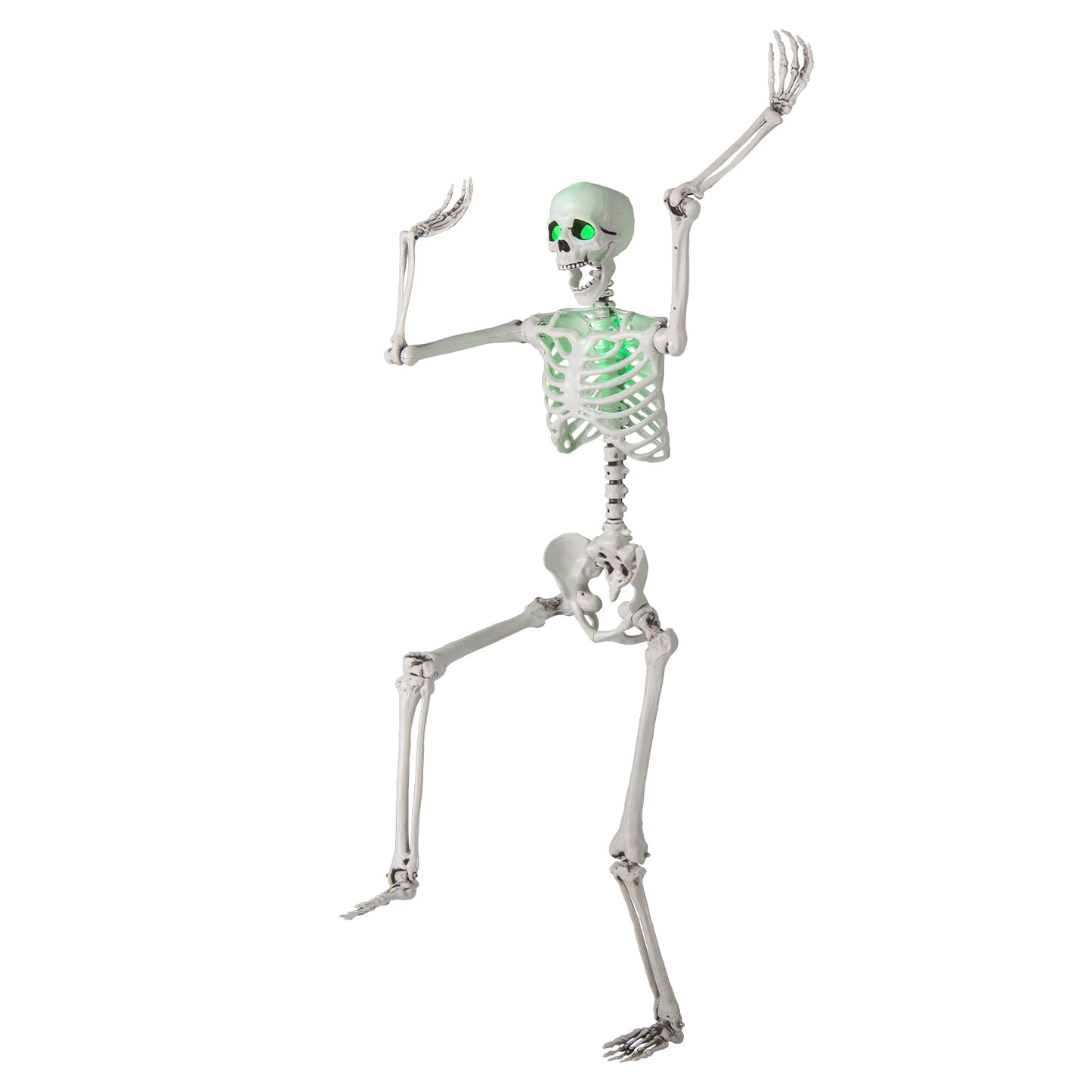 5.5 FT Halloween Skeleton Life-Size Posable for Indoor Outdoor Decoration
