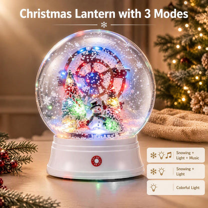 5 FT Indoor Christmas Street Lamp Post with Colorful Lights-White