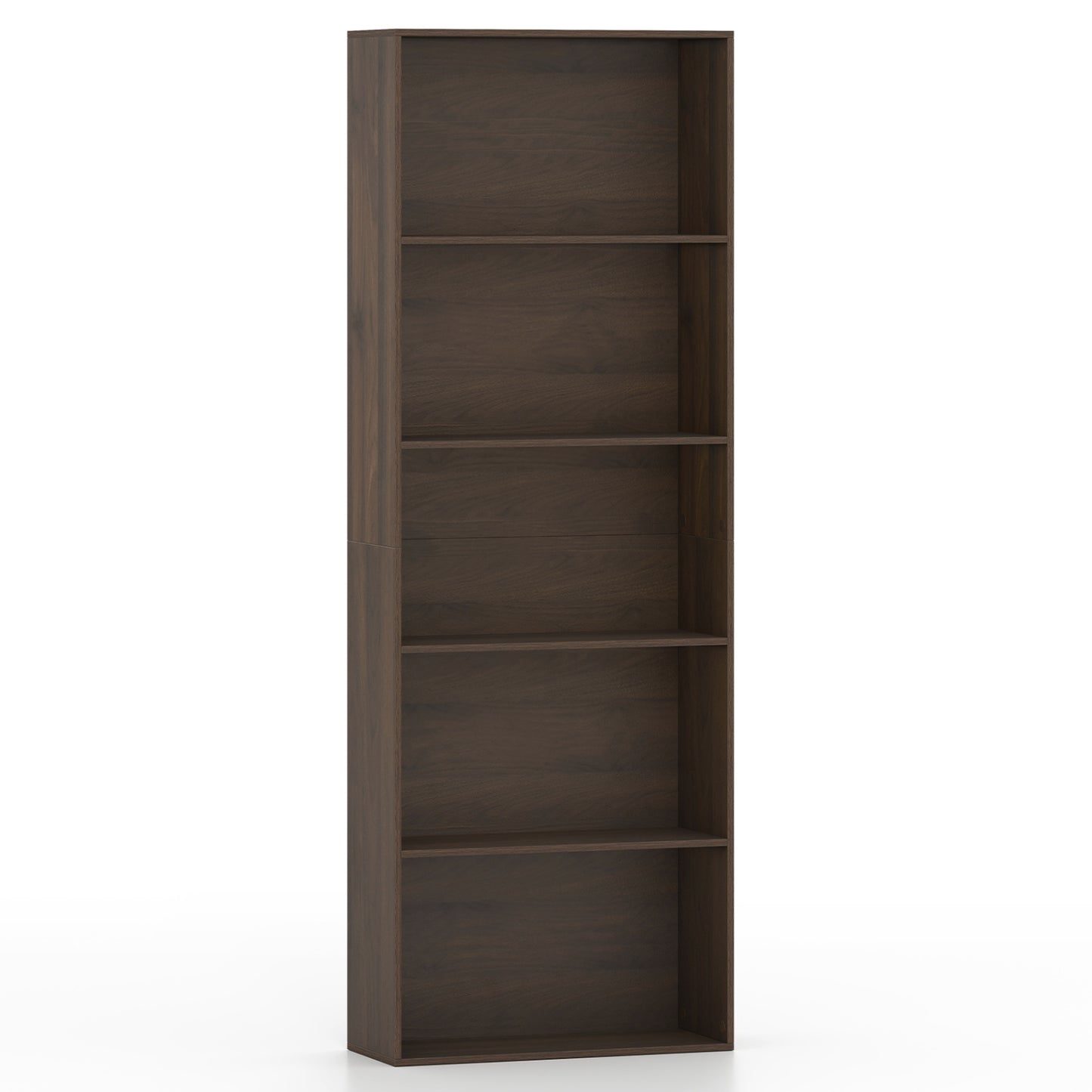 5-Tier Bookshelf Open Display Storage Organizer