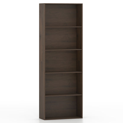 5-Tier Bookshelf Open Display Storage Organizer