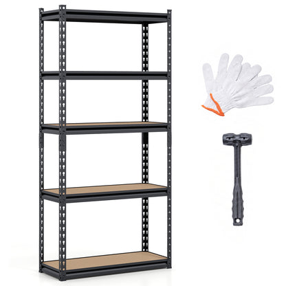 5-Tier Garage Shelving Unit 2200 LBS Heavy Duty Metal Storage Shelves