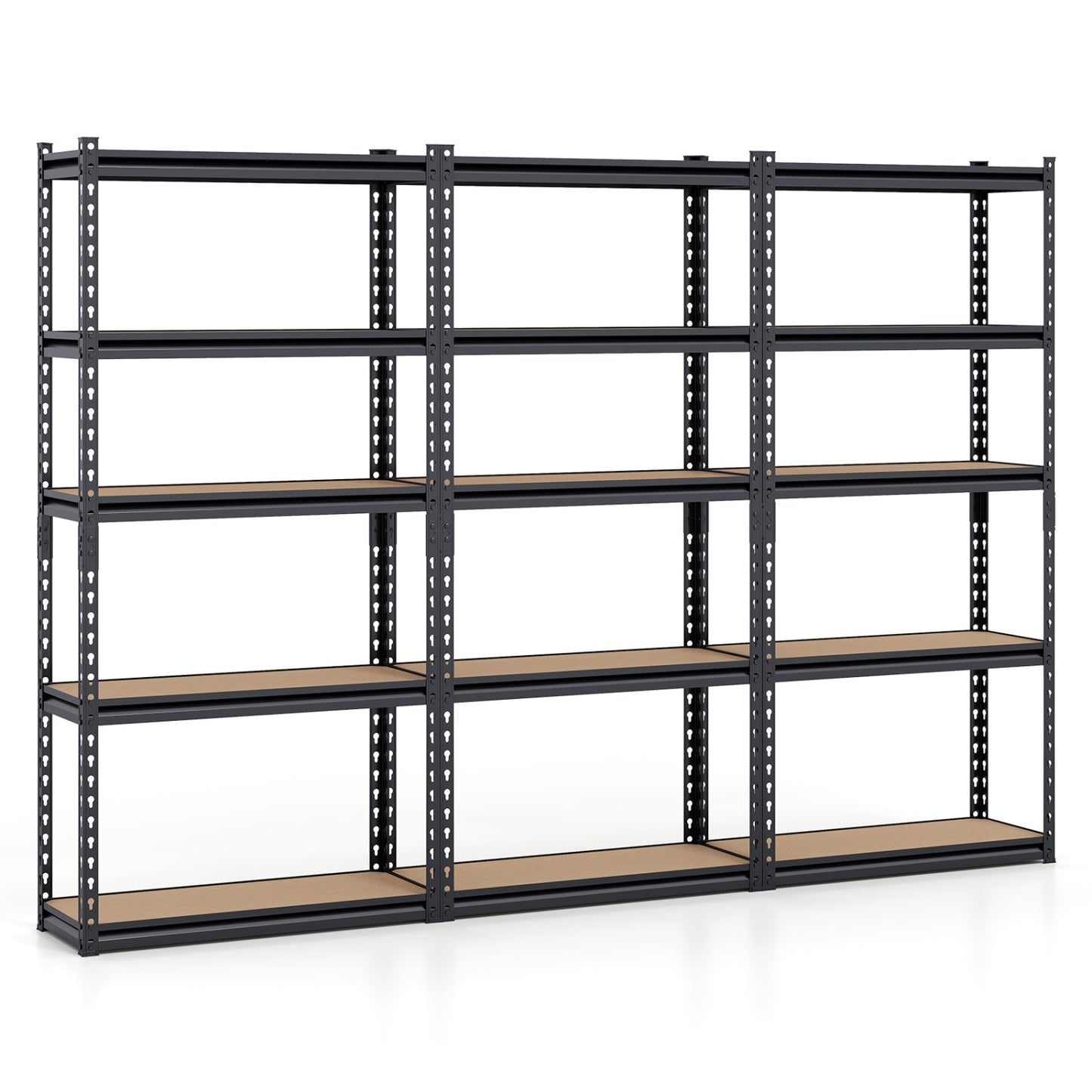 5-Tier Garage Shelving Unit 2200 LBS Heavy Duty Metal Storage Shelves