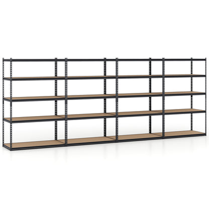 5-Tier Heavy Duty Garage Shelving Unit - 2200 LBS Capacity