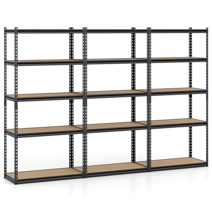 5-Tier Garage Shelving Unit 2200 LBS Metal Storage Shelves Adjustable Utility Rack