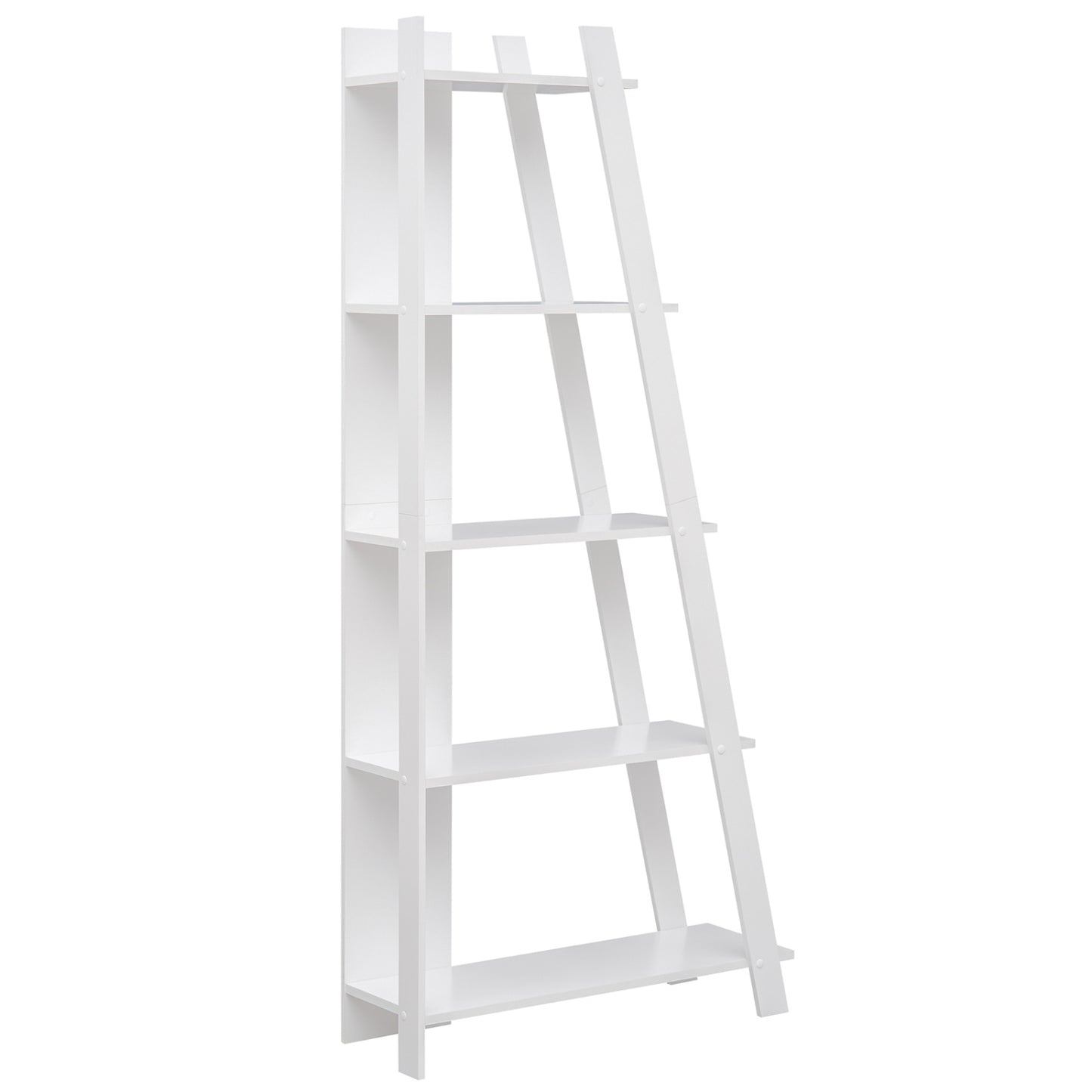 5-Tier Vertical Bookshelf for Small Spaces, 79" Tall