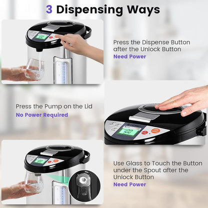 Electric LCD Water Boiler and Warmer