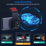 1080P Dual Lens Car Dash Cam Recorder