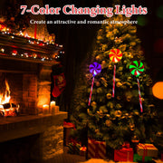 Solar Christmas Candy Light Set