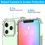 Shockproof Clear Phone Case Soft TPU Transparent Phone Cover