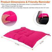 4Pcs Chair Cushion Pads Pillow