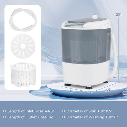 Semi-Automatic Mini Washer