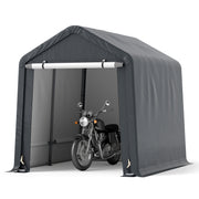 6 x 6.5/8 x 6.5 Feet Portable Motorcycle Outdoor Storage Shelter-8 Feet