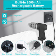 2-in-1 Cordless Vacuum Cleaner and Air Duster Rechargeable Handheld Compressed Air Duster