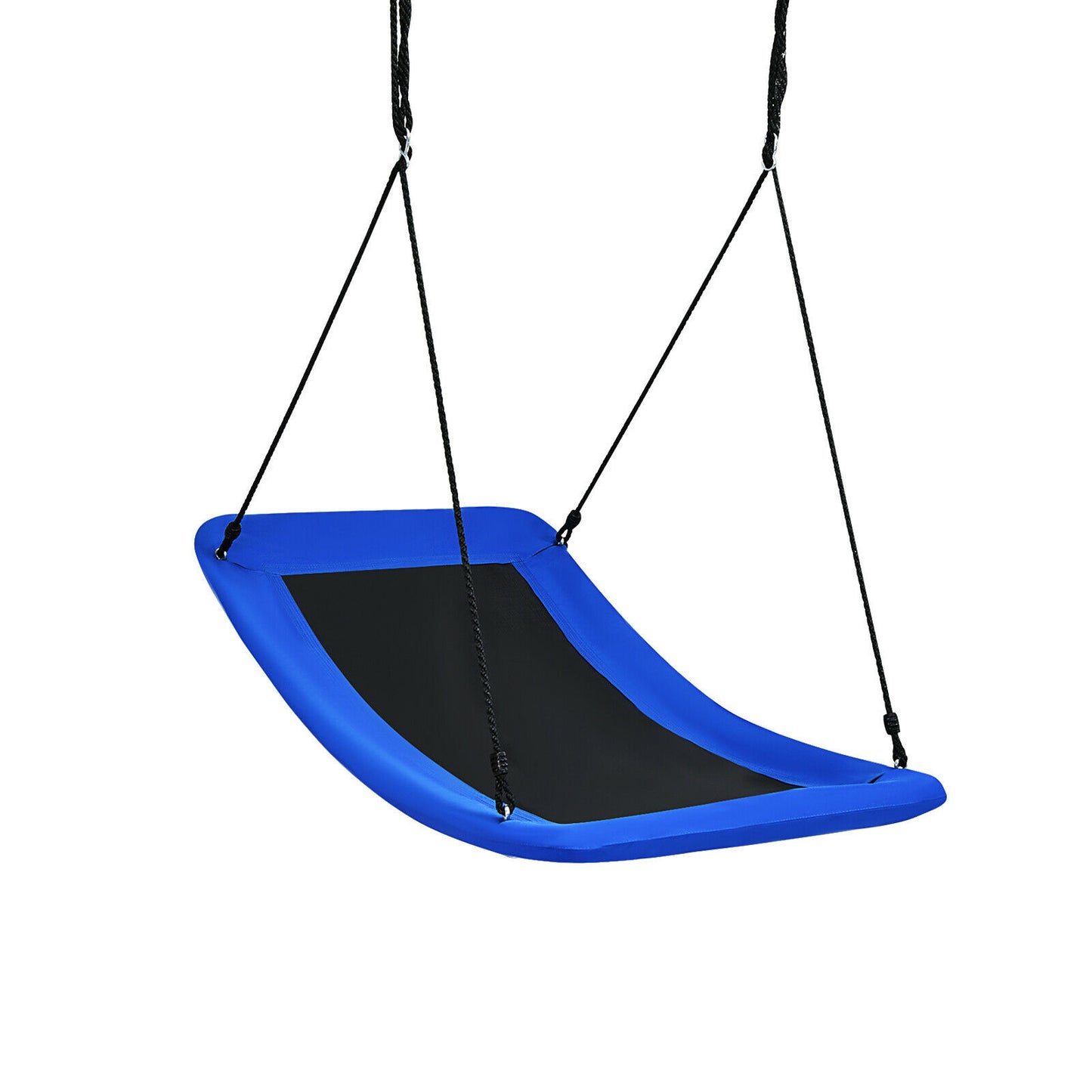 60 Inch Platform Tree Swing 700 lbs for Kids and Adults-Green - Blue