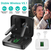 True Wireless Stereo V5.1 Earbuds Touch Control In-Ear TWS Headsets Headphone