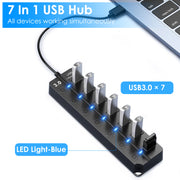 USB3.0 Hub Splitter