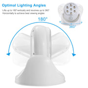 Wireless LED Spotlight 90 ° Motion Sensor Night Lamp 360°Rotate Cordless Stairs Lights Battery Operated