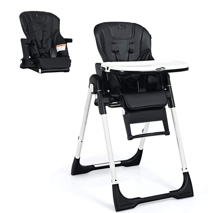 4-in-1 High Chair–Booster Seat with Adjustable Height and Recline