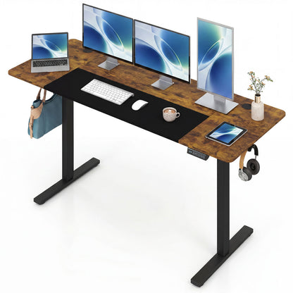 Electric Standing Desk 63x24 Inch with Memory Presets