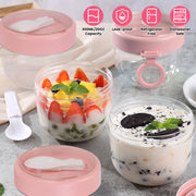 4Pcs Overnight Oats Containers