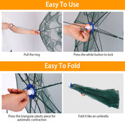Foldable Fishing Bait Net