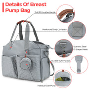 Breast Pump Bag Diaper Tote Bag