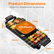 2 in 1 Electric Hot Pot