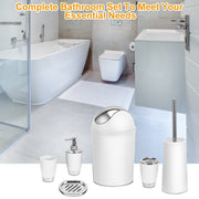 6 Pcs Bathroom Accessories Set