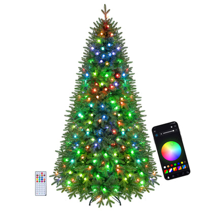 6.3 FT Pre-Lit Smart Christmas Tree with 230 RGB LED Lights