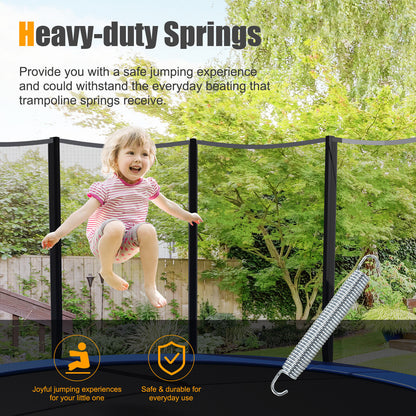 5.5 Inch Rustproof Galvanized Steel Replacement Trampoline Elasticity Springs