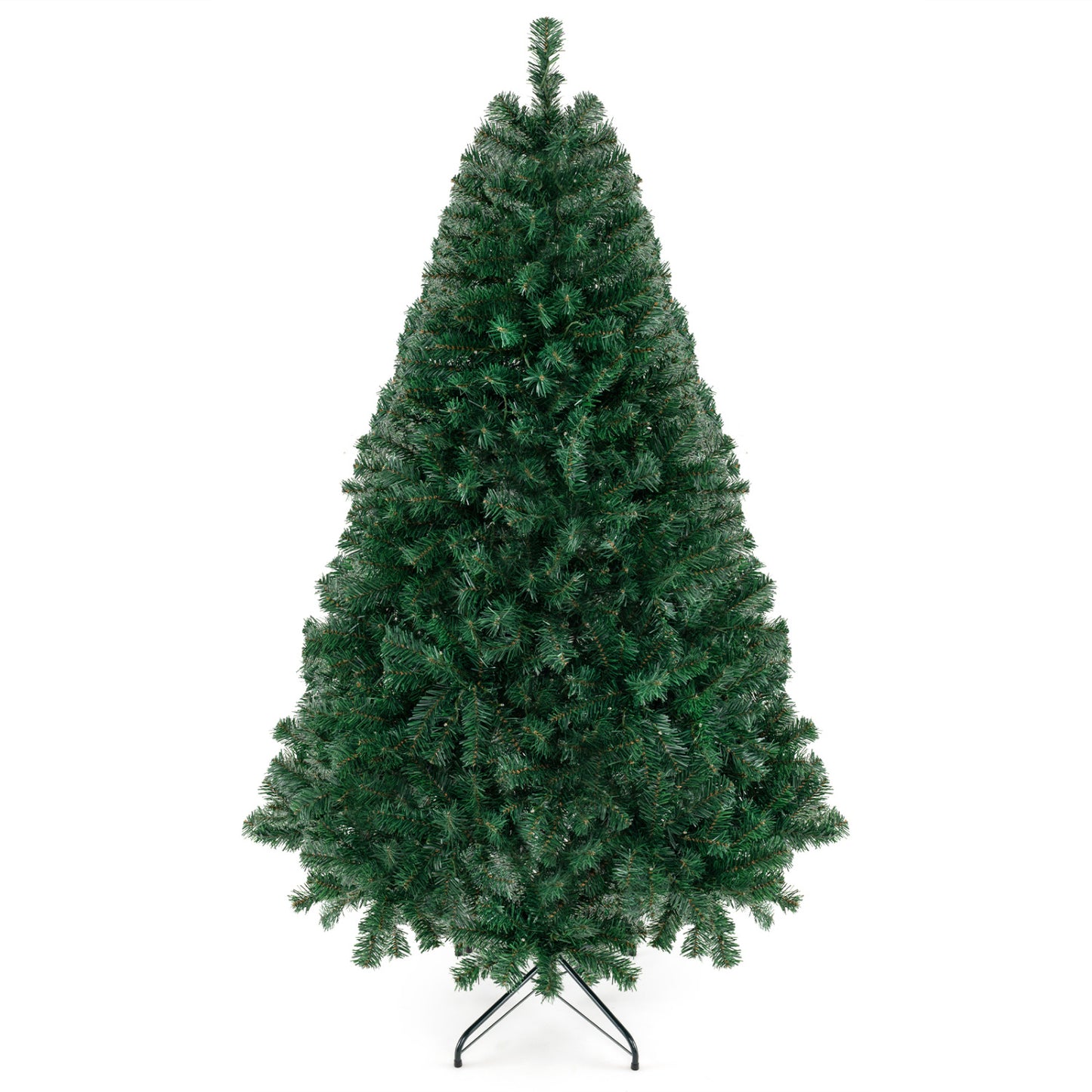 6 Ft Pre-Lit Artificial Christmas Tree with 230 LED Lights