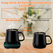 Electric Coffee Mug Warmer for Desk Auto Shut off USB Tea Milk Beverage Cup Heater