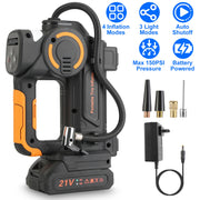 Battery Tire Inflator for Car & Bike