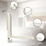 2Pcs Over Door Foldable Hanger Hooks