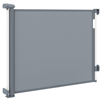 Retractable Baby & Dog Gate 71" Wide with Safety Lock