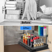 2-Tier Pull Out Under Sink Organizer