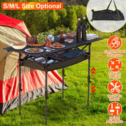 Adjustable Folding Camping Table