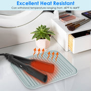 Heat Resistant Silicone Mat For Hot Hair Tools