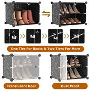 8-Tier Shoe Rack Organizer