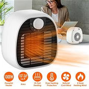 1000W Portable Electric Heater Cooler 3 Gear