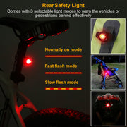 10000lm Bike Headlight USB Rechargeable LED