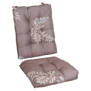 2Pcs Rocking Chair Cushion Upper And Lower Back