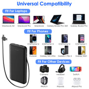 10000mAh Power Bank Portable Phone Charger External Battery Pack