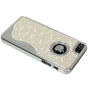 White Hexagon Style Hard Phone Case Cover Skin for Apple IPhone 5 5S 5C